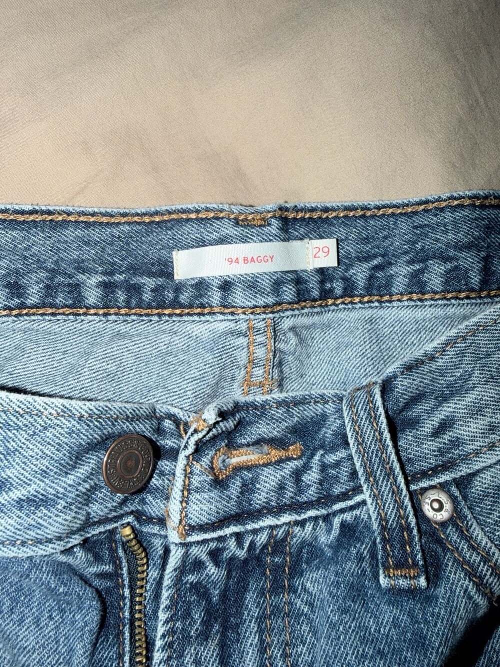 Levi's '94 Baggy Women's Denim Jeans Size W29 L31. Y2K